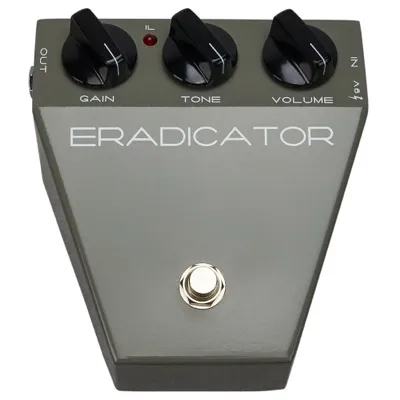 Satellite Amps Eradicator effects pedal in gray